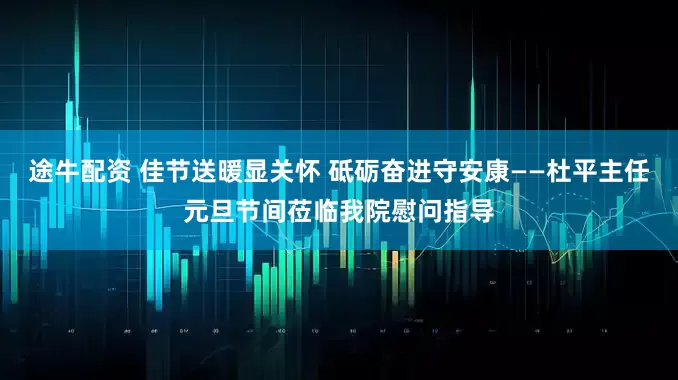 途牛配资 佳节送暖显关怀 砥砺奋进守安康——杜平主任元旦节间莅临我院慰问指导